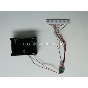 Módulo intermitente LED, intermitente de pantalla POP, luz intermitente LED